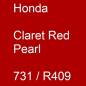 Preview: Honda, Claret Red Pearl, 731 / R409.